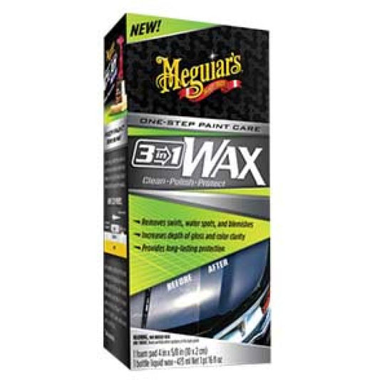 Meguiar's 3-in-1 Paint Perfecting Wax-16oz MEGG191016