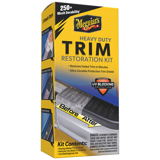 Meguiar's Meguiar’s Heavy Duty Trim Restoration Kit, G250100 MEGG250100