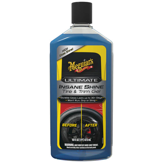 Meguiar's Meguiar�s Ultimate Insane Shine Tire and Trim Gel, G262016, 16oz, Spray MEGG262016