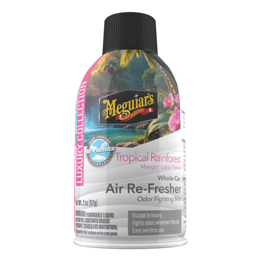 Meguiar's Air Re-Fresher Tropical Rainforest (Mango, Lotus, Tonka) MEGG262602