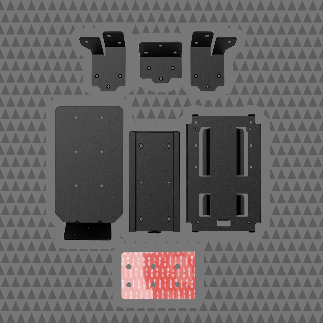Cicada Audio® H-D® 2014+ Saddlebag Amp Mounting Rack