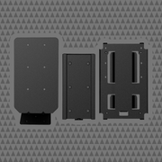 Cicada Audio® H-D® 2014+ Saddlebag Amp Mounting Rack