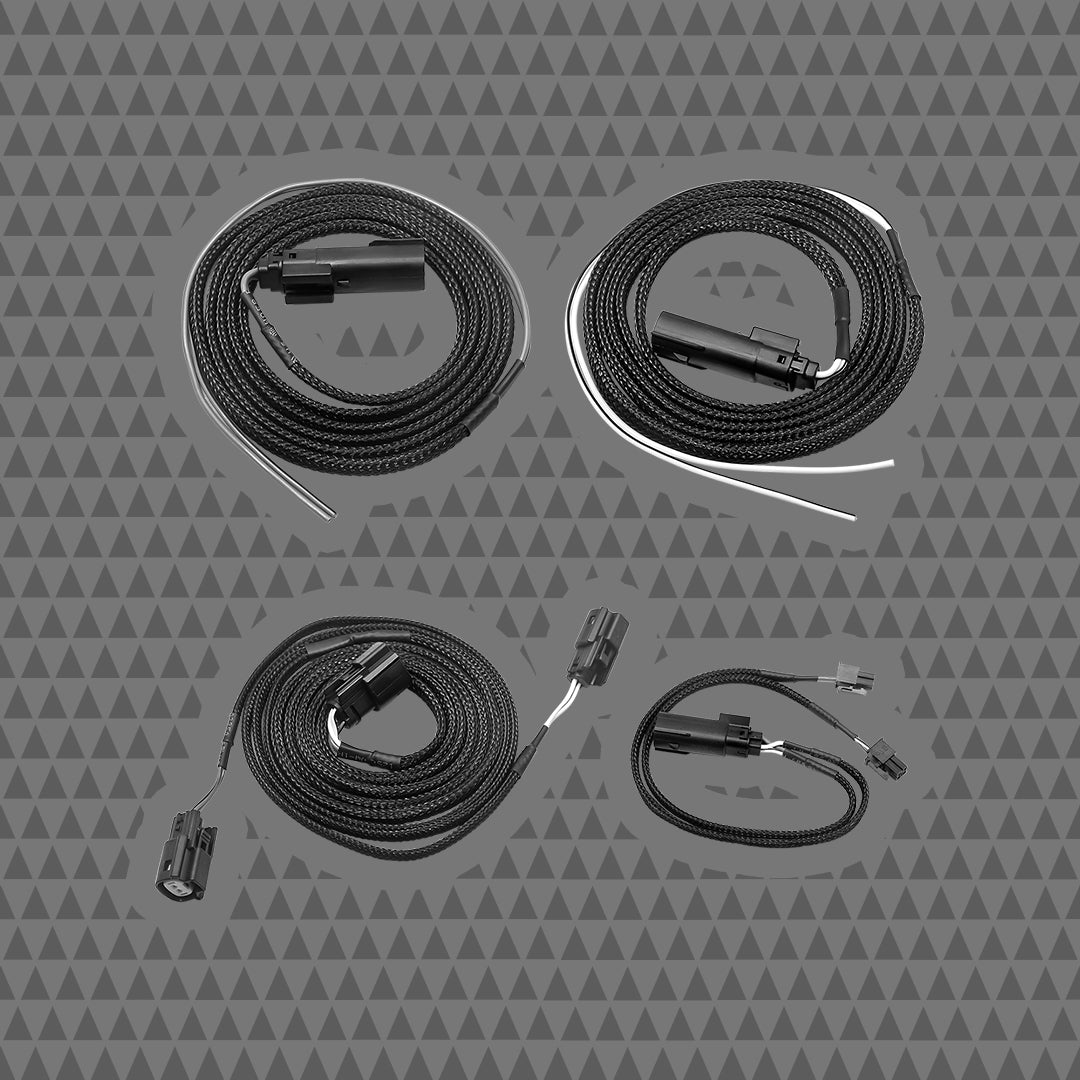 HDFRBoM-8 H-D® OUTPUT BRIDGED MOLEX® LEFT AND RIGHT SPEAKER BRIDGED OUT – 8.0′ HARNESS