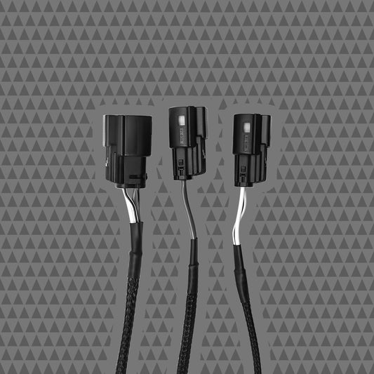 HDFRBoM-8 H-D® OUTPUT BRIDGED MOLEX® LEFT AND RIGHT SPEAKER BRIDGED OUT – 8.0′ HARNESS