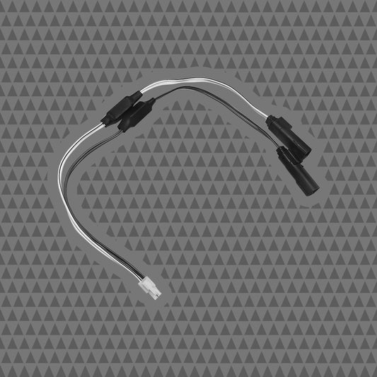 H-D® RADIO PLUGS TO FRONT FAIRING AMPLIFIER INPUT w/ LOAD RESISTORS – MOLEX®