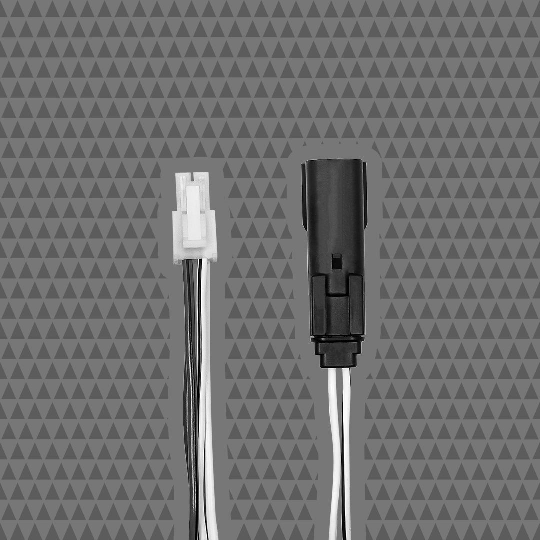 H-D® RADIO PLUGS TO FRONT FAIRING AMPLIFIER INPUT w/ LOAD RESISTORS – MOLEX®