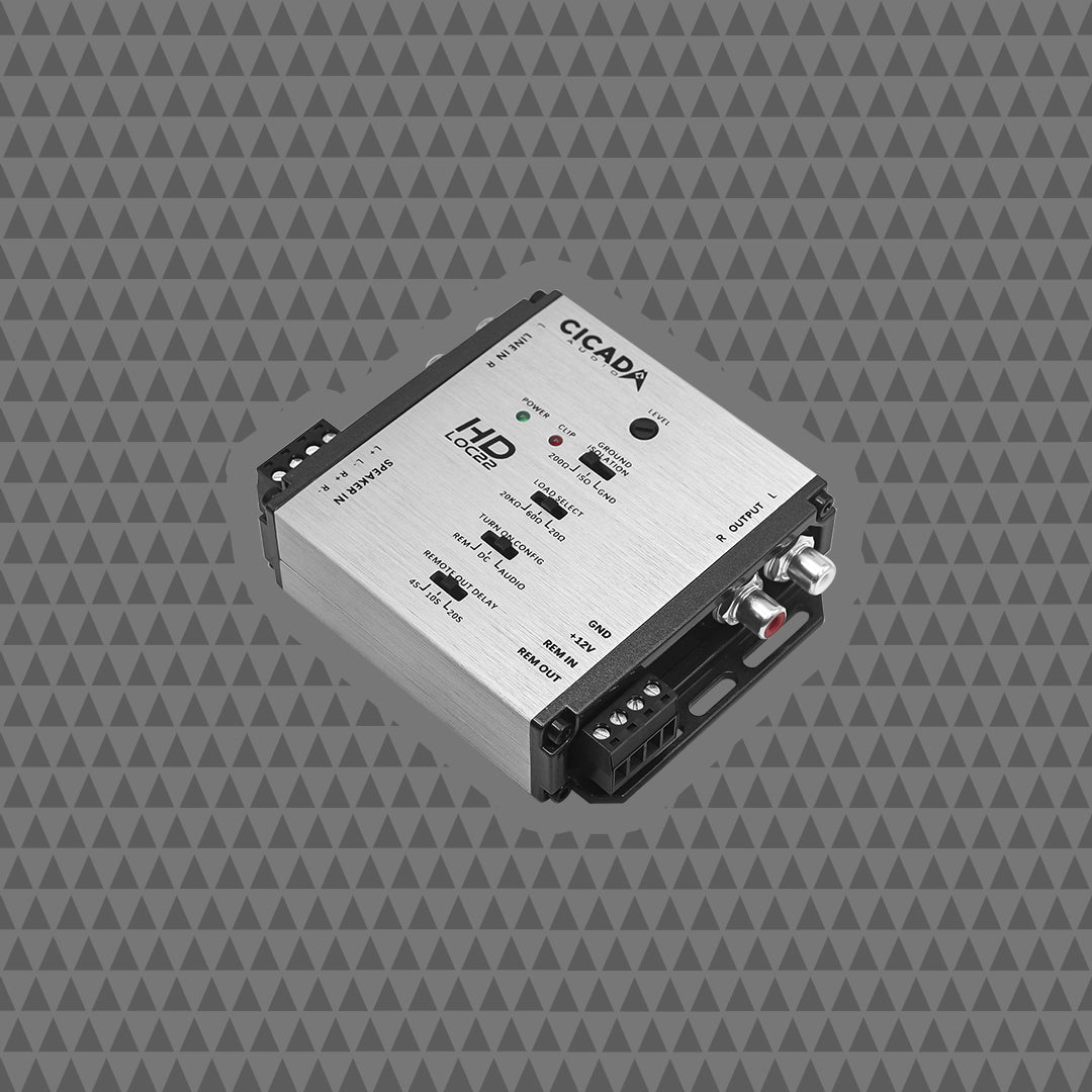 HDLOC-MAX2 HIGH OUTPUT 2 CHANNEL LINE OUTPUT CONVERTER