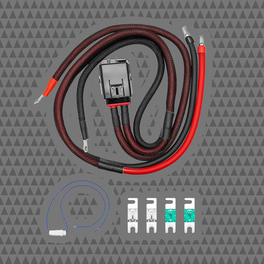 2 AWG POWER / GROUND TOUR-PAK® AMPLIFIER WIRING KIT