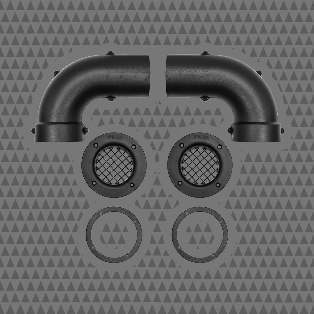 3-INCH RIGHT ANGLED AERO PORT KIT