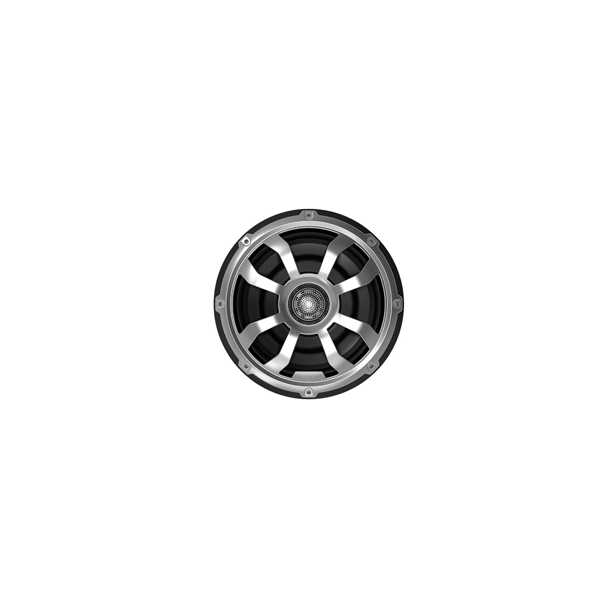 10" HXMF Series 2-Way Marine Speaker w/Titanium Dome Tweeter (2Ω) - HXM10F2