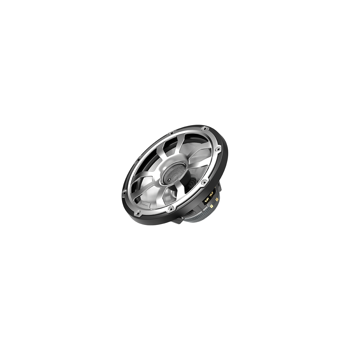 10" HXMF Series 2-Way Marine Speaker w/Titanium Dome Tweeter (4Ω) - HXM10F4