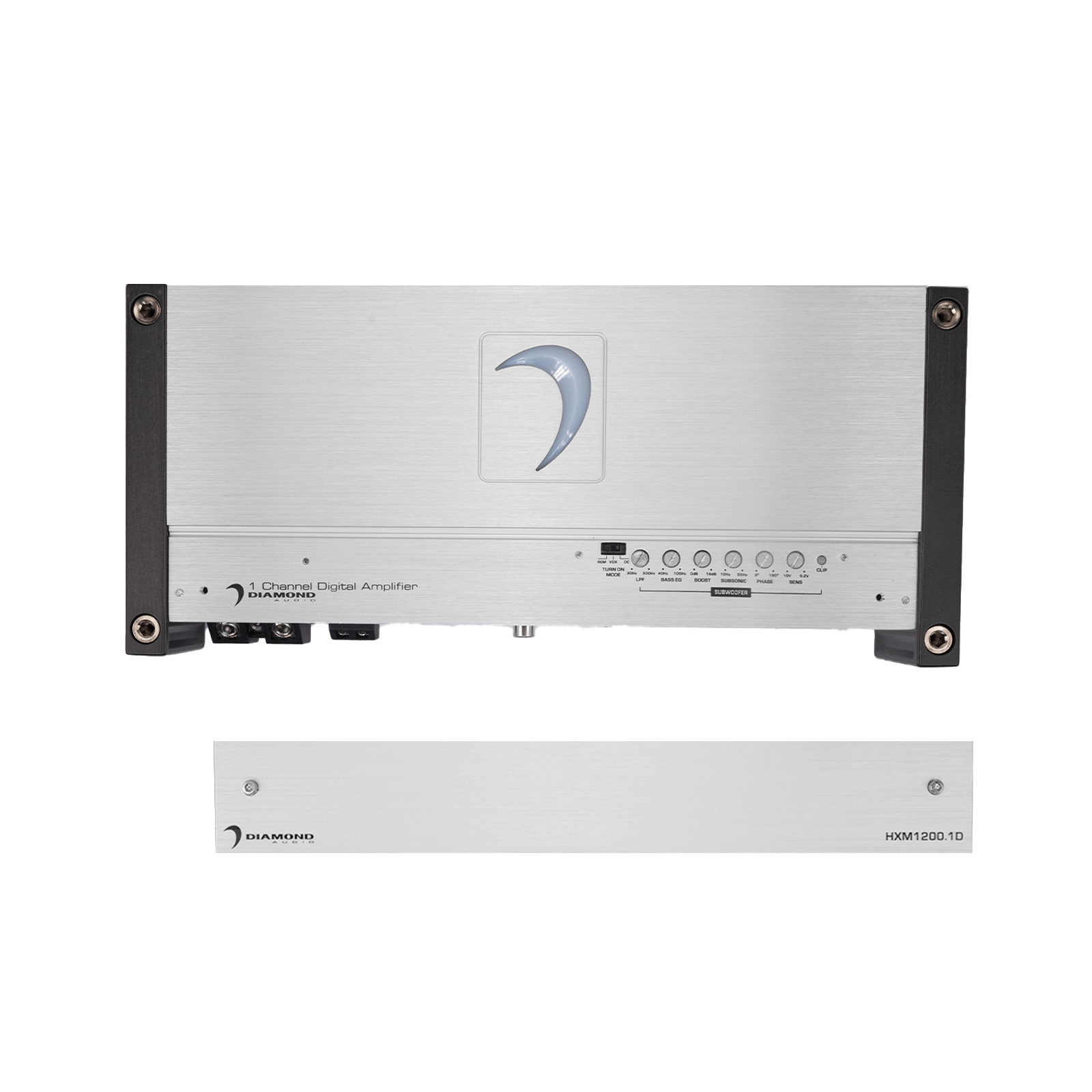 1-Channel HXM Series Class D Monoblock Amplifier - HXM1200.1D