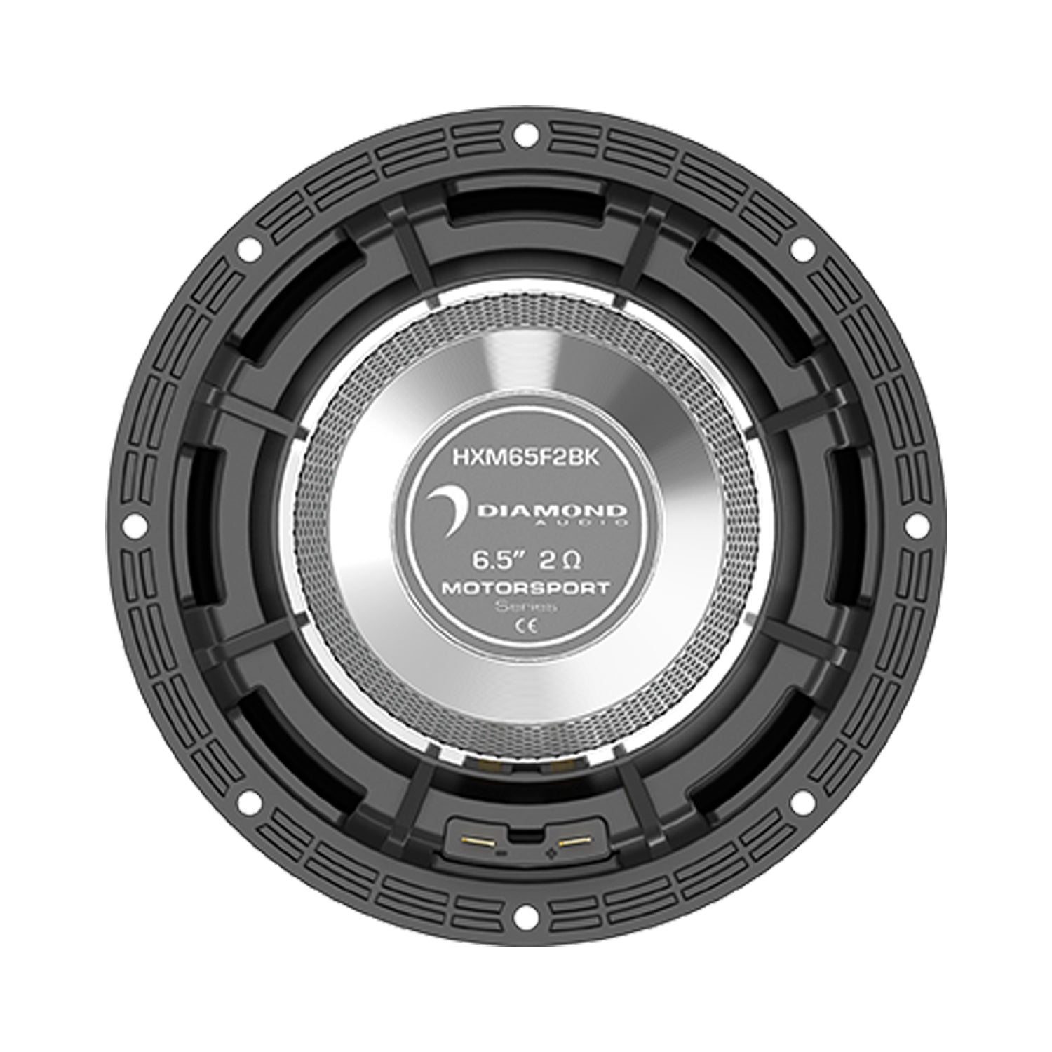 6.5" 2-Way High Output Marine Speaker (2Ω) - HXM65F2BK