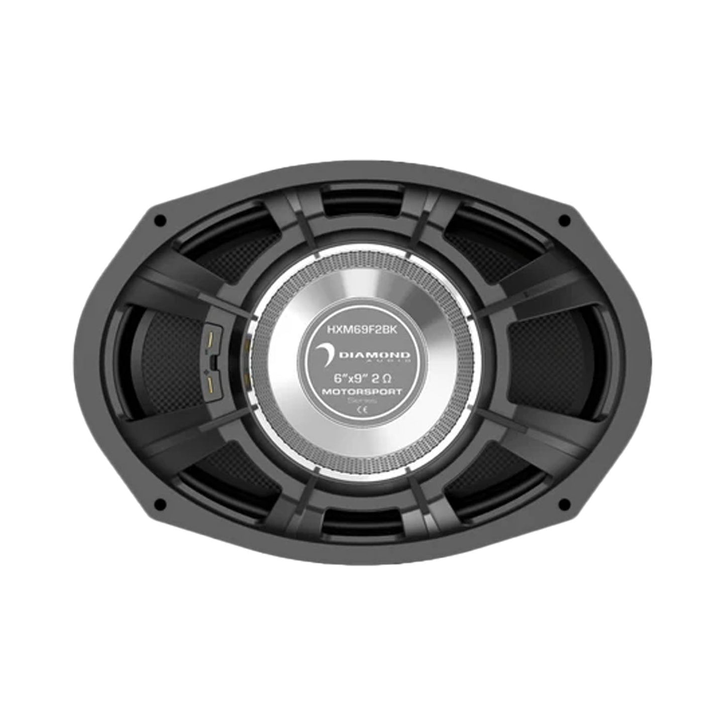 6" x 9" 2-Way High Output Marine Speaker (2Ω ) - HXM69F2BK