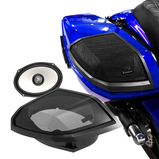 2024+ Harley Davidson® Cut-In Lid Kit with HXM69F2 Speakers (2Ω) - MSHXM692LK24