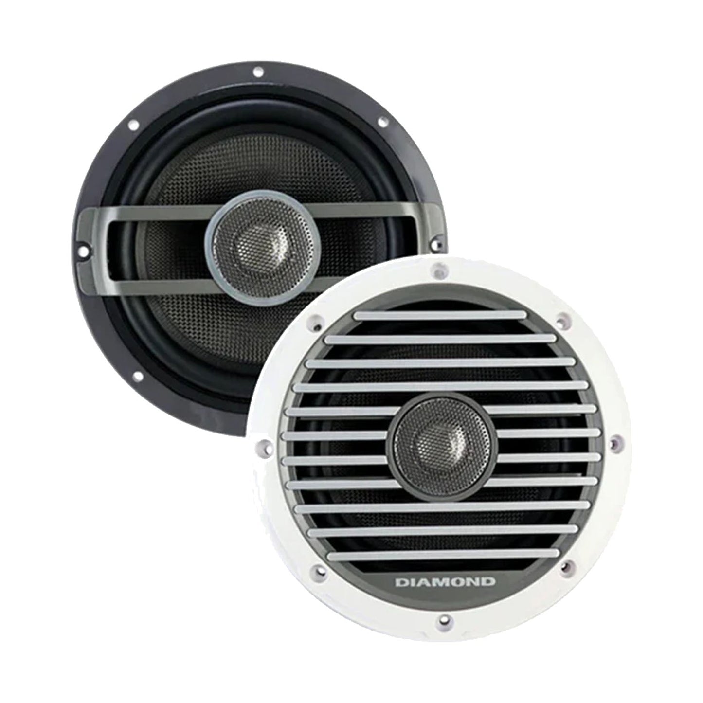 8" HXM Series 2-Way Marine Speaker w/RGB LED Lighting - HXM8