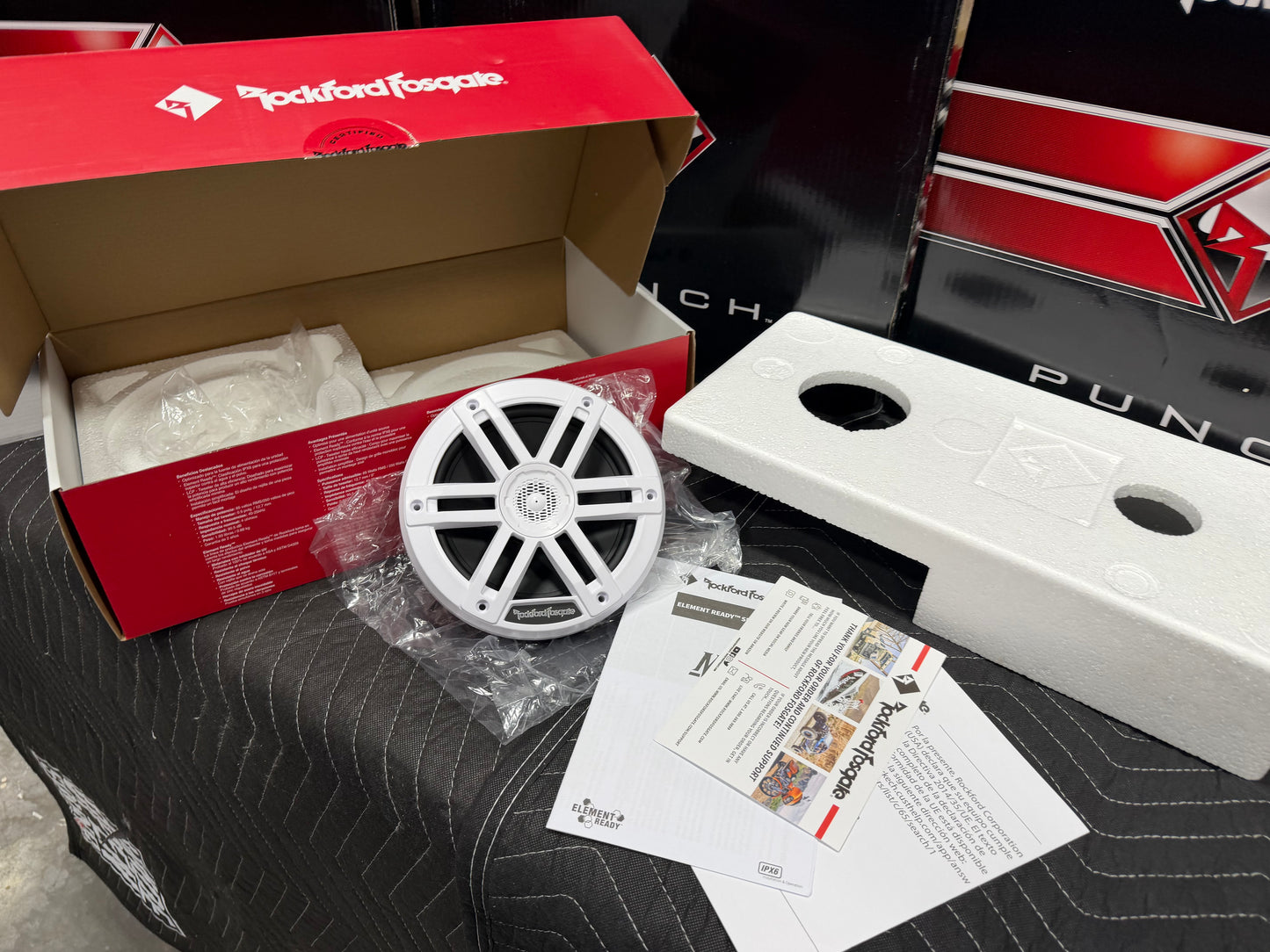 Rockford Fosgate Marine Speakers M0-65 (OPEN BOX)