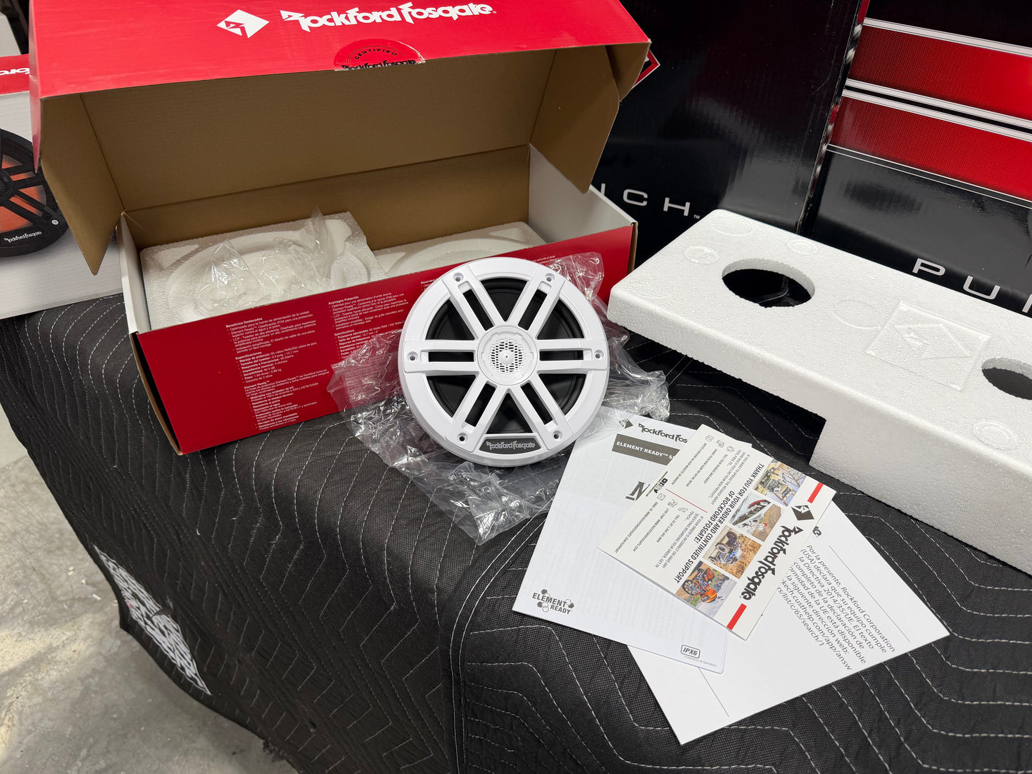 Rockford Fosgate Marine Speakers M0-65 (OPEN BOX)