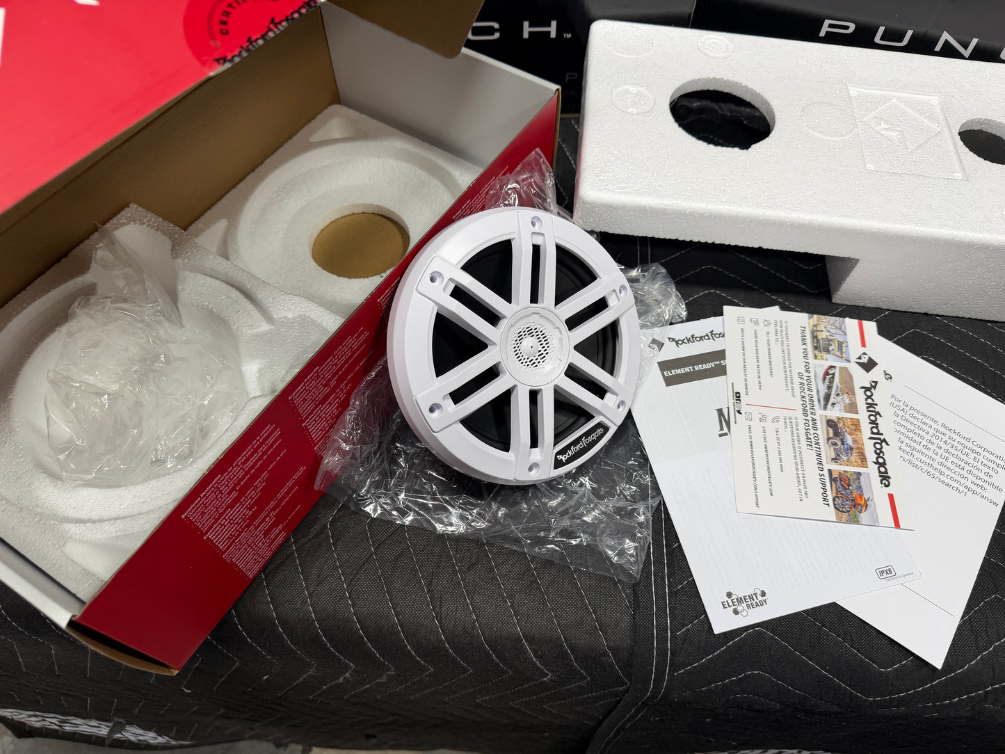 Rockford Fosgate Marine Speakers M0-65 (OPEN BOX)