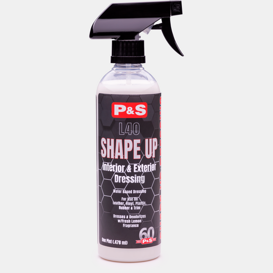 P & S Detail Products Shape-Up, Vinyl/Rubber Dressing L400P