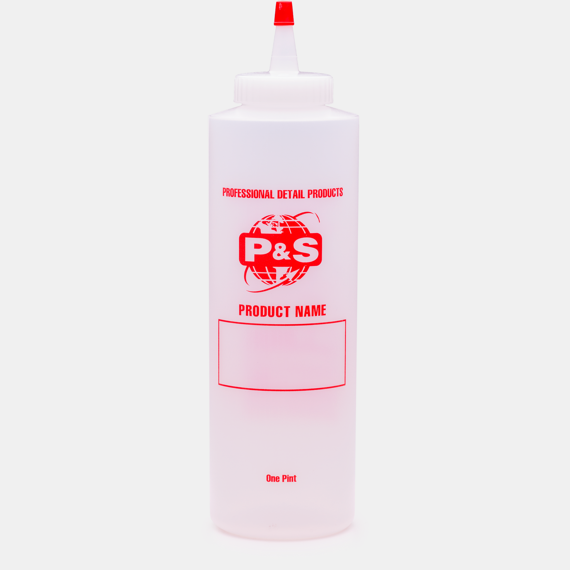 P & S Detail Products Plastic Disp.Btl-Pt.Ketchup PB380
