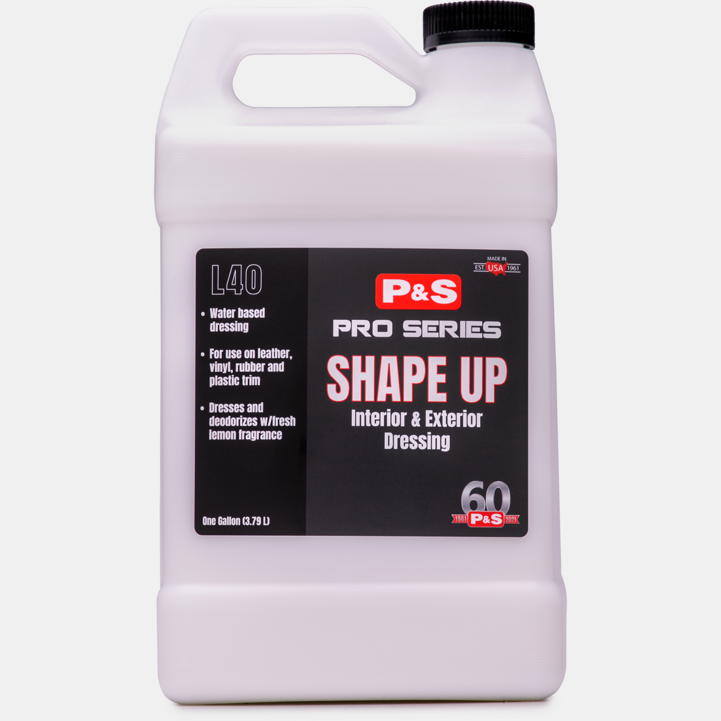 P & S Detail Products Shape-Up, Vinyl/Rubber Dressing L400P