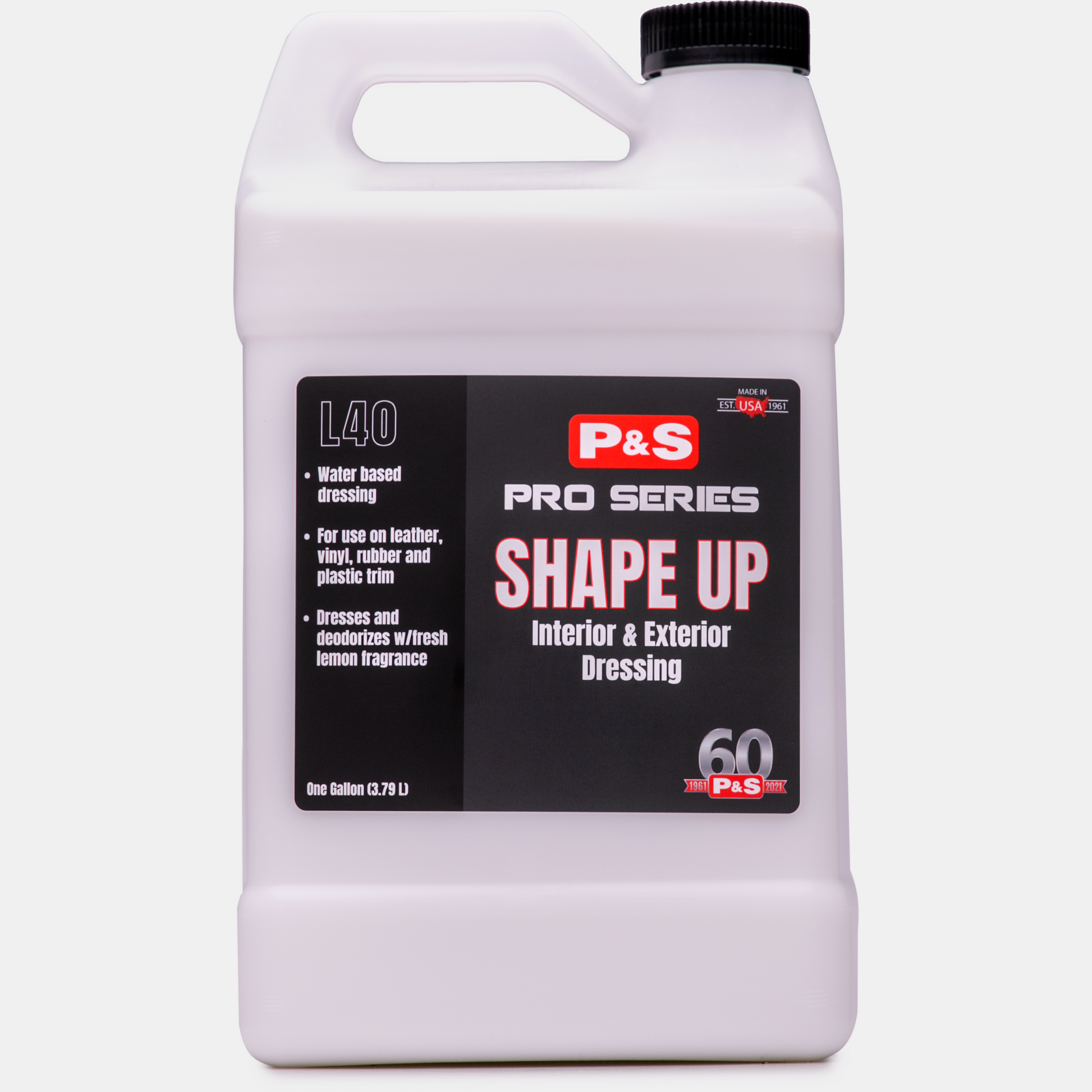 P & S Detail Products Shape-Up, Vinyl/Rubber Dressing L400P