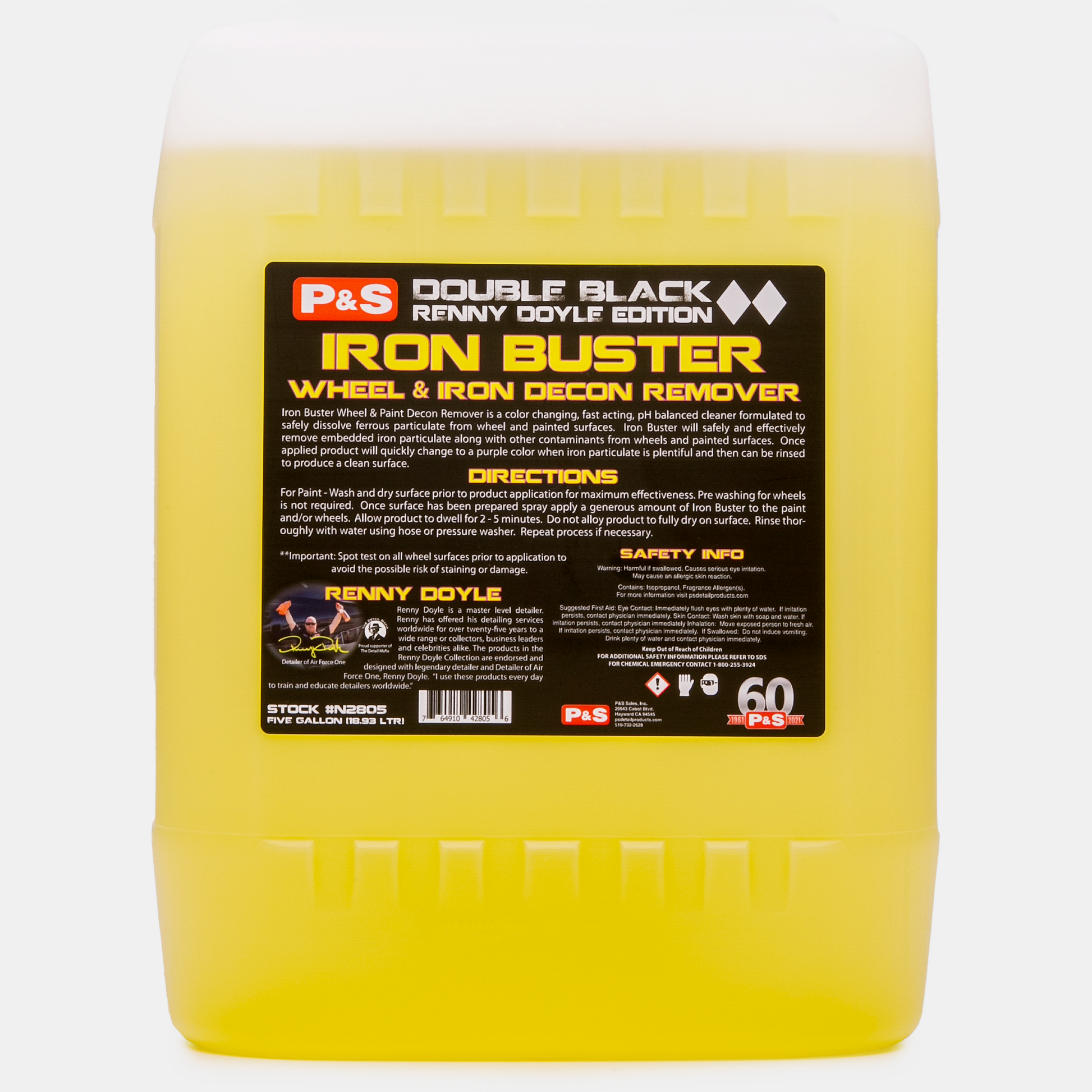 P & S Detail Products Iron Buster Wheel & Paint Decon Remover N280P