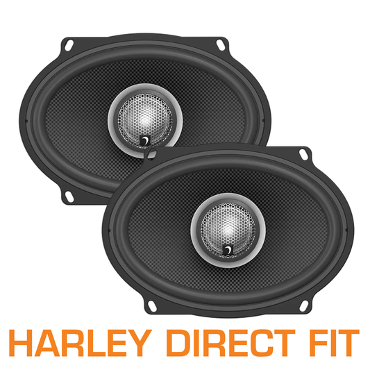 5"x7" 2-Way Harley-Davidson® Direct Replacement Speakers (2Ω)- HXM57F2BK