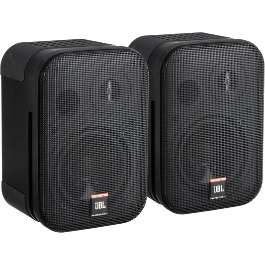 JBL Control 1 Pro - 5\" Two-Way Professional Compact Loudspeaker (Pair, Black)