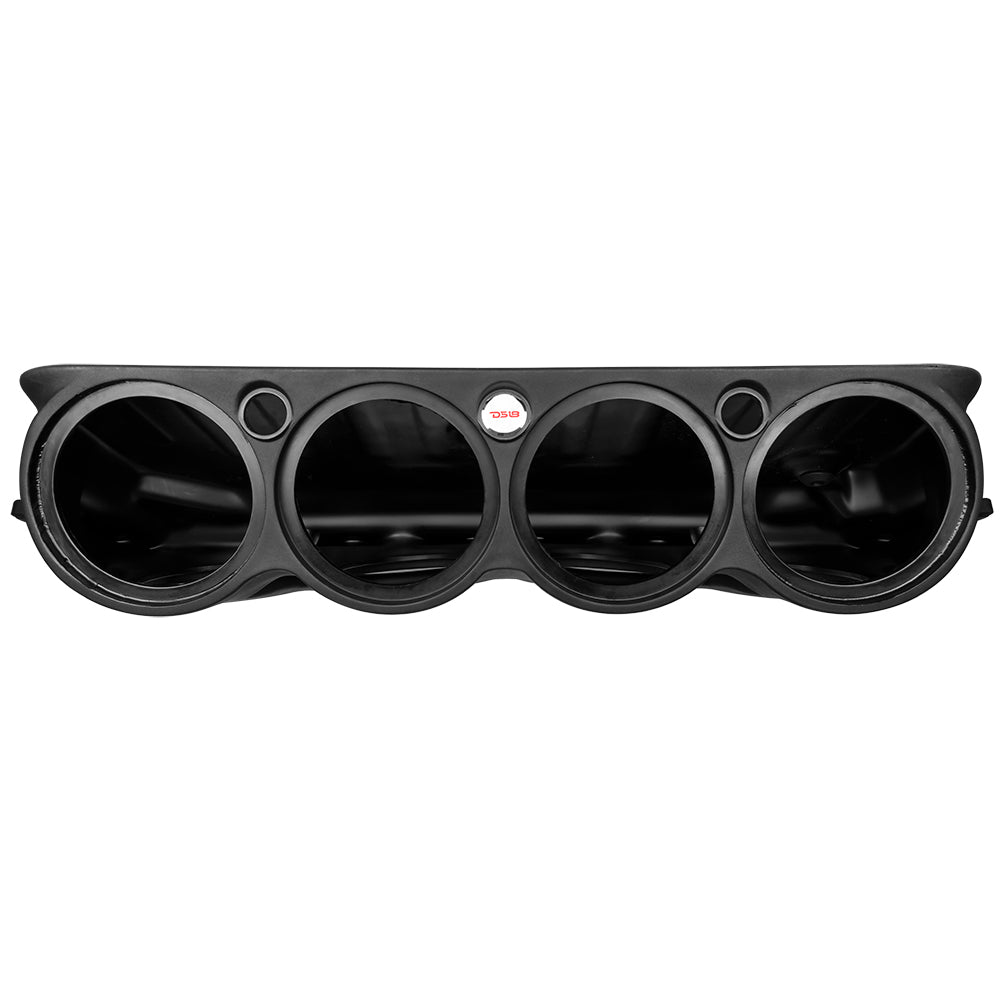 Jeep JK/JKU Overhead Bar System Fits 8 X 10" Speakers, 2 X 2.3" tweeters and 2 X 1 " Drivers -Black