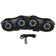 Jeep JL/JLU/JT 2024–Up Overhead Sound Bar – Loaded with 4 x 8” NXL-IQ8 Marine Speakers