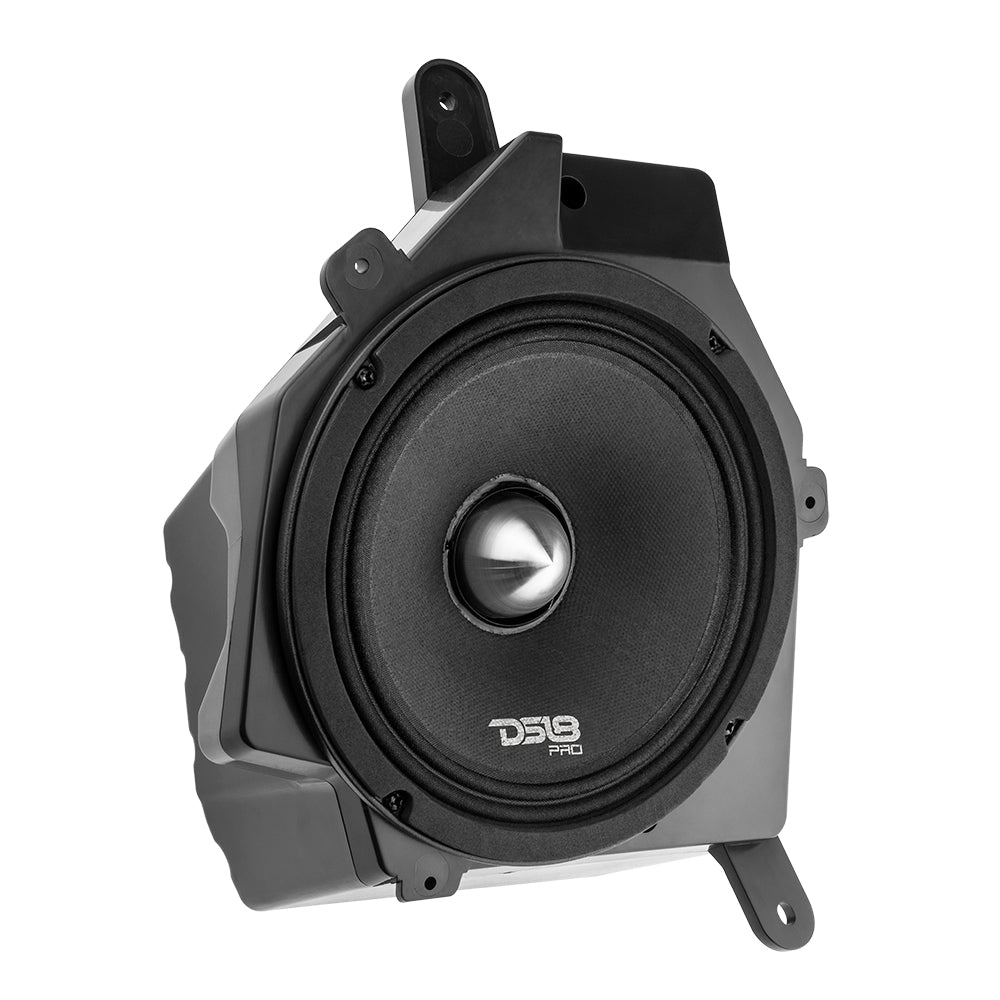 Jeep JL/JLU/JT Dash Enclosure – Loaded 6.5” Left & Right with PRO-FR6NEO, 225W RMS