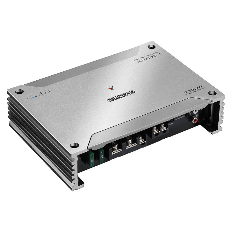 Kenwood Excelon Marine amplifier 500Wx1 RMS @2ohms XM502-1