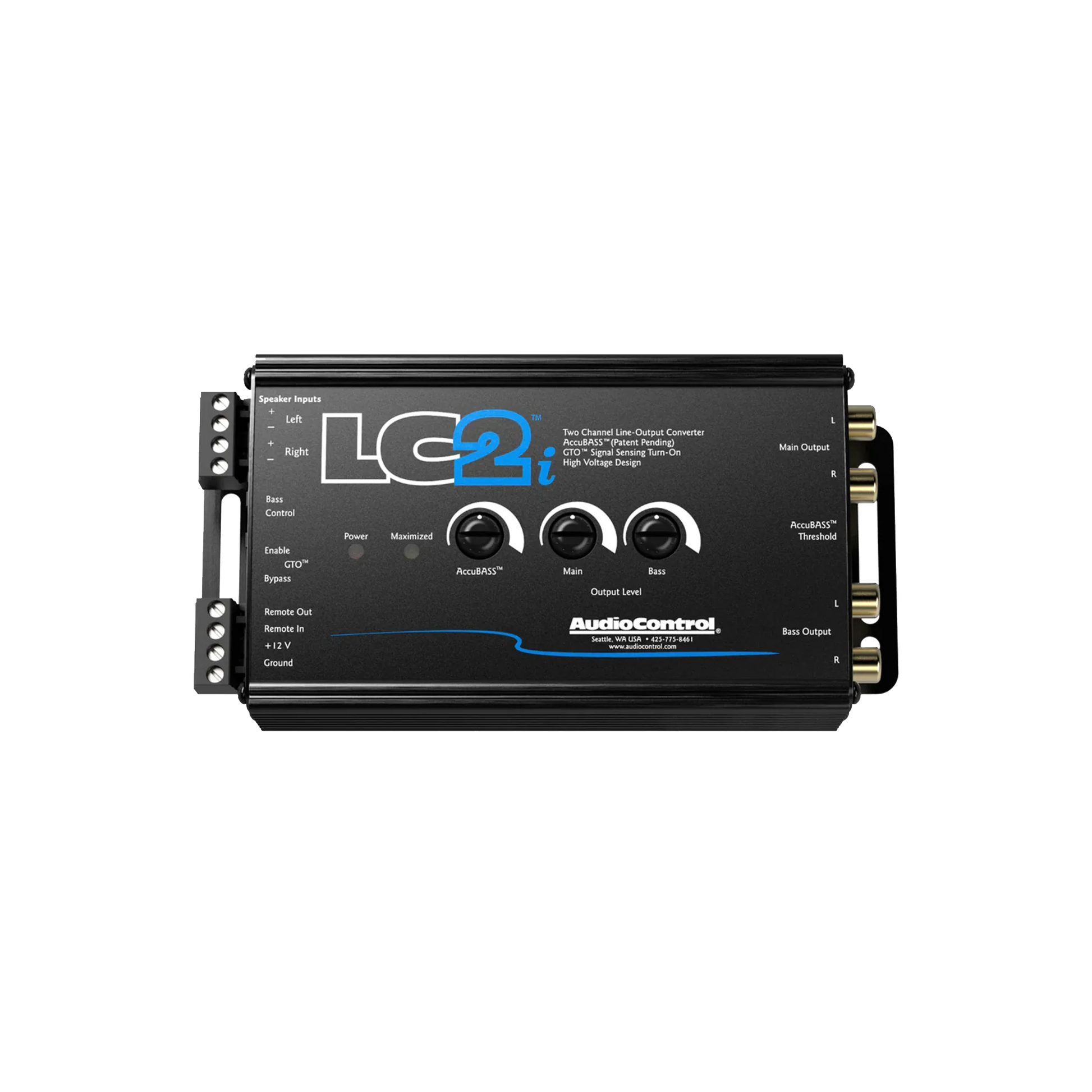 LC2i 2-Channel Line Output Converter w/AccuBASS & ACR-1 Remote