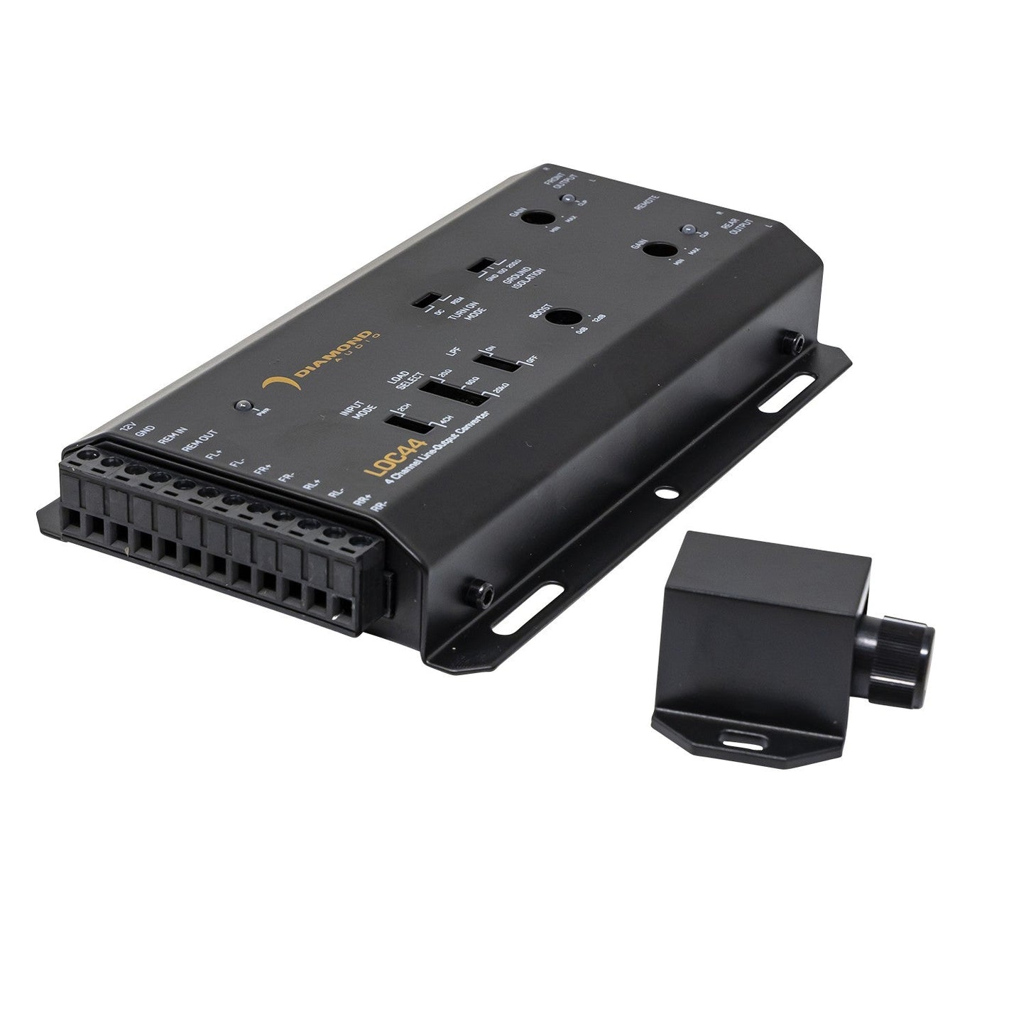 4-Channel LOC Series Line-Output Converter (4 In/4 Out) - LOC44