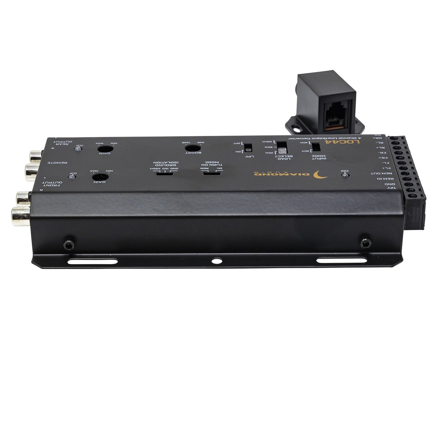 4-Channel LOC Series Line-Output Converter (4 In/4 Out) - LOC44