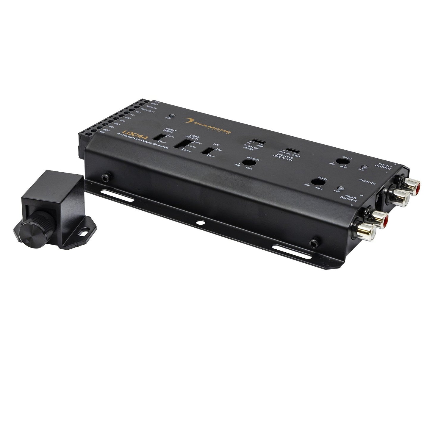 4-Channel LOC Series Line-Output Converter (4 In/4 Out) - LOC44