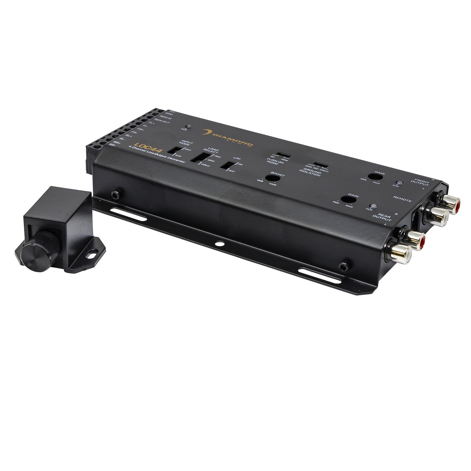 4-Channel LOC Series Line-Output Converter (4 In/4 Out) - LOC44