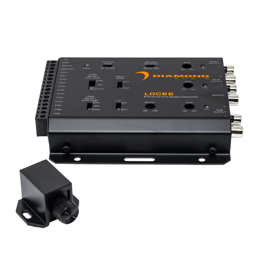6-Channel LOC Series Line-Output Converter (6 In/6 Out) - LOC66