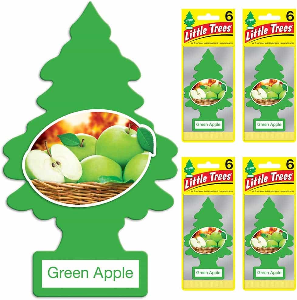 Little Trees Green Apple 6 Pack U6P60316