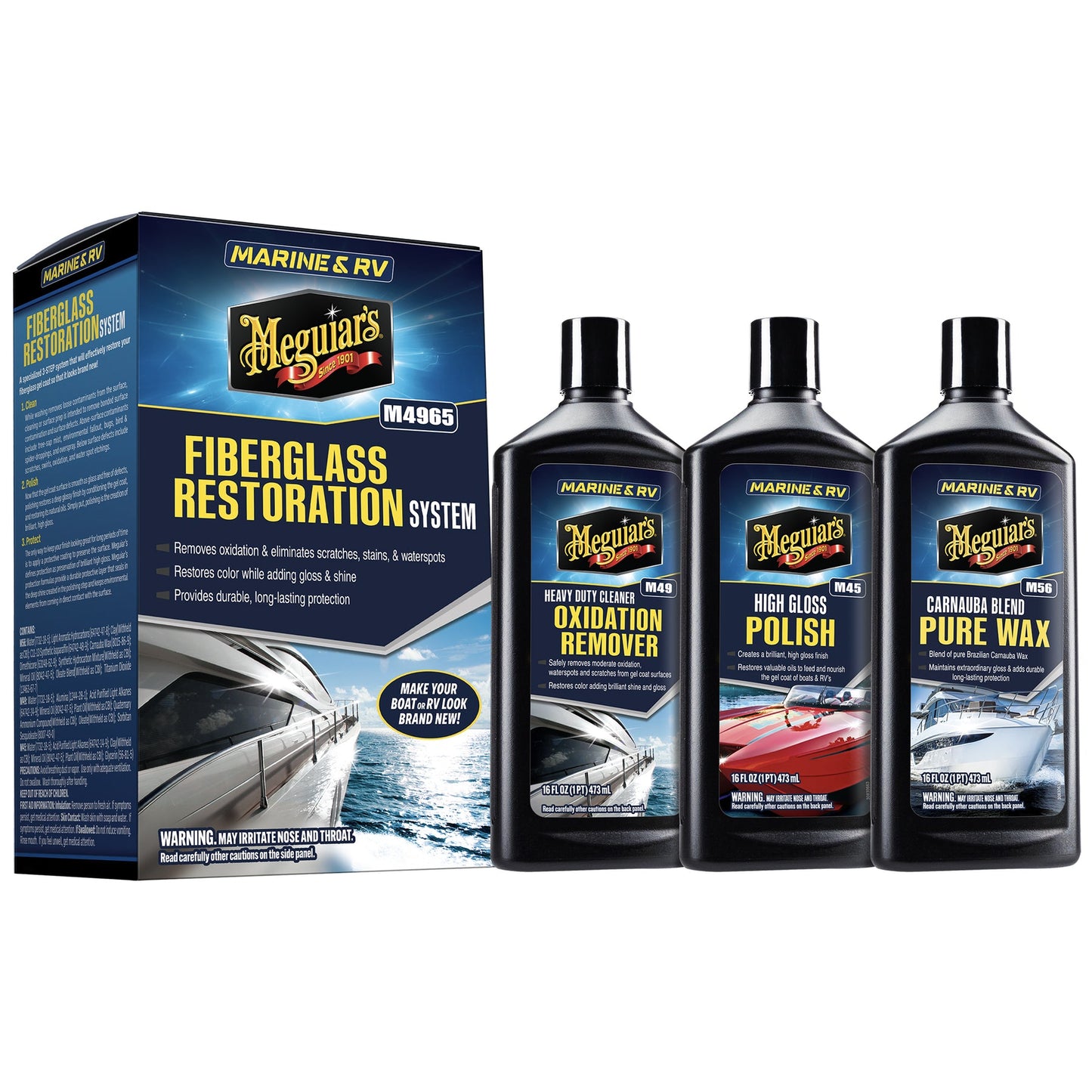 Meguiar's Marine/RV Fiberglass Restoration System