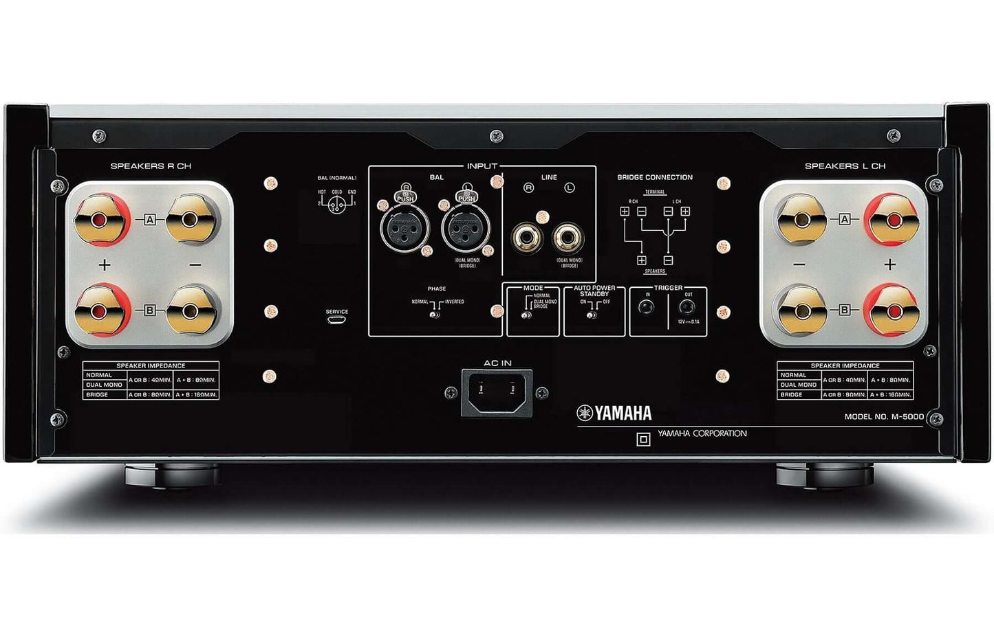 Yamaha M-5000 Stereo Power Amplifier