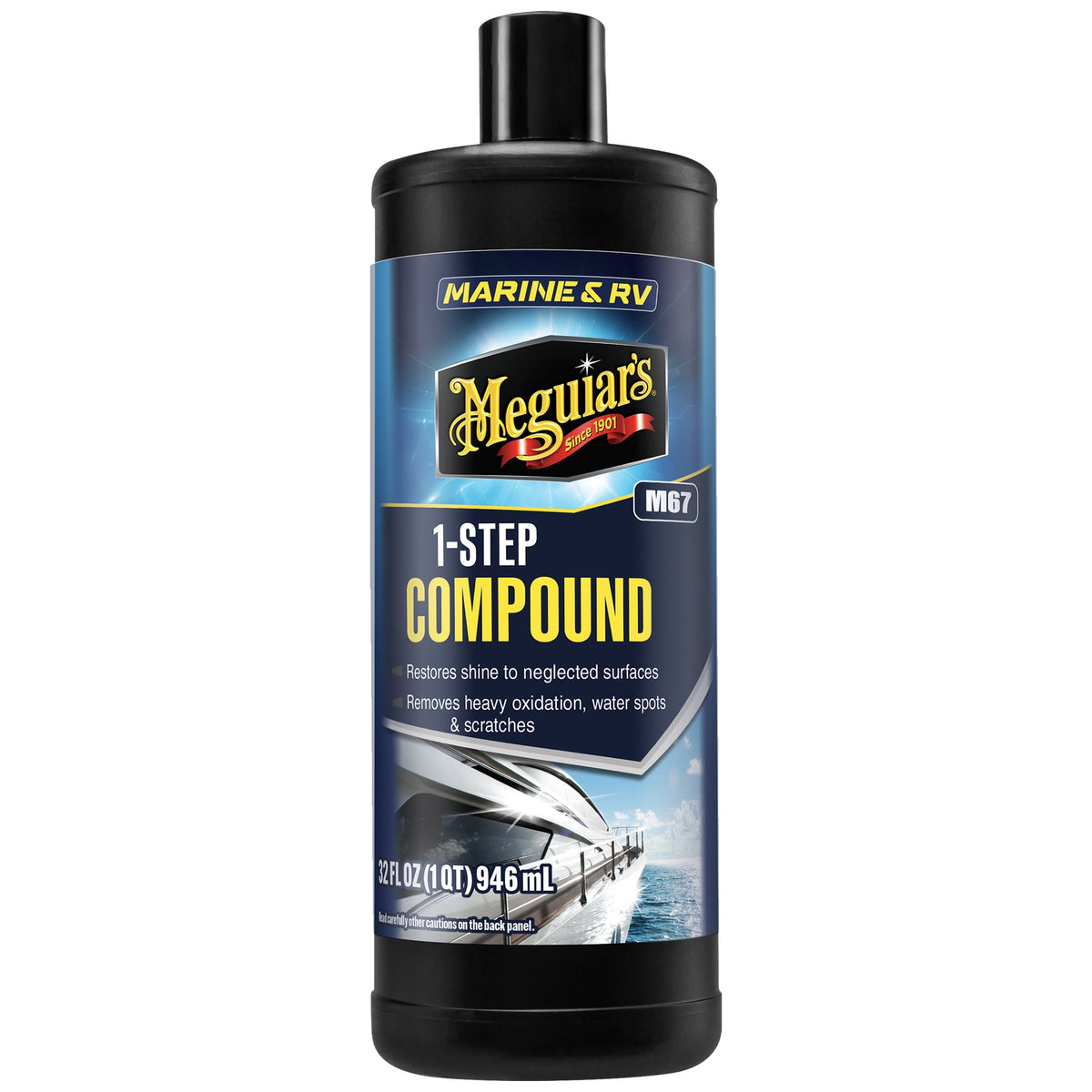 Meguiar's Marine/RV One Step Compound, #67 - 32 oz.