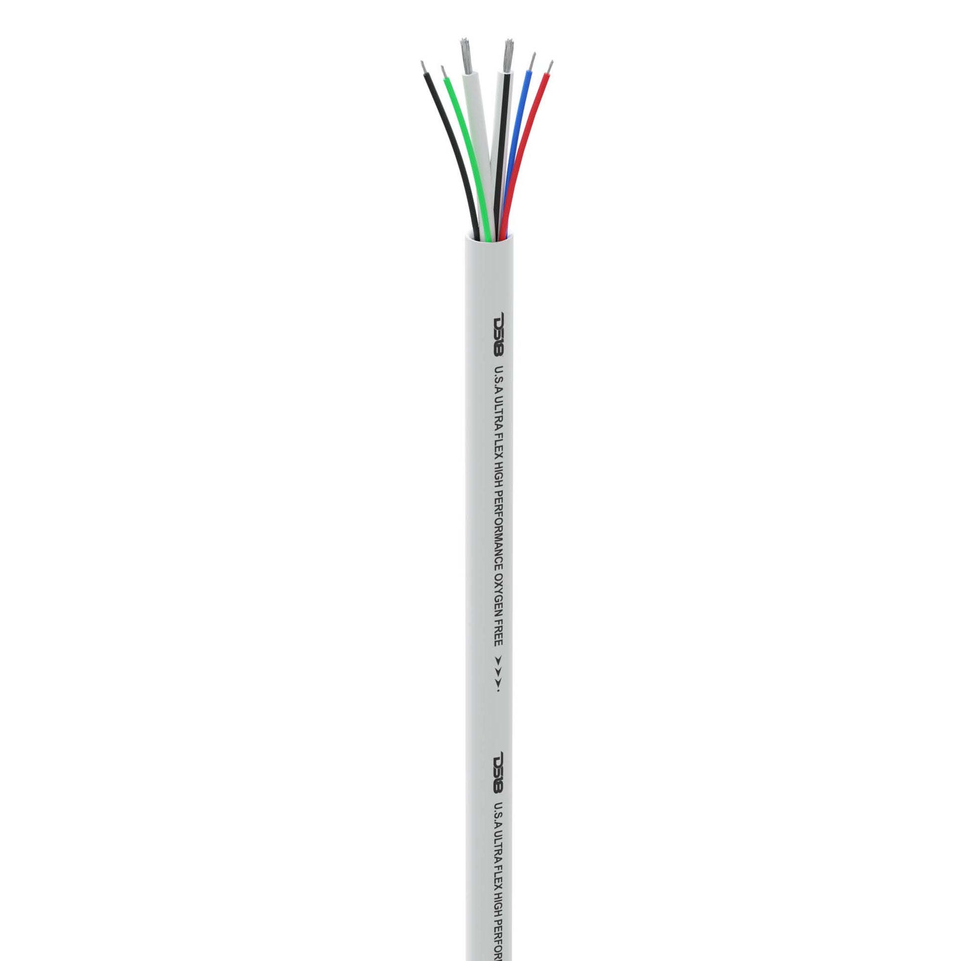 Marine Tinned OFC 18-GA Rgb Wires with 12-GA Speaker Wires 100 Feet