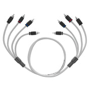 RCA Marine Grade Tinned 100% Copper OFC 6 Feet / 4 Channel - WHITE