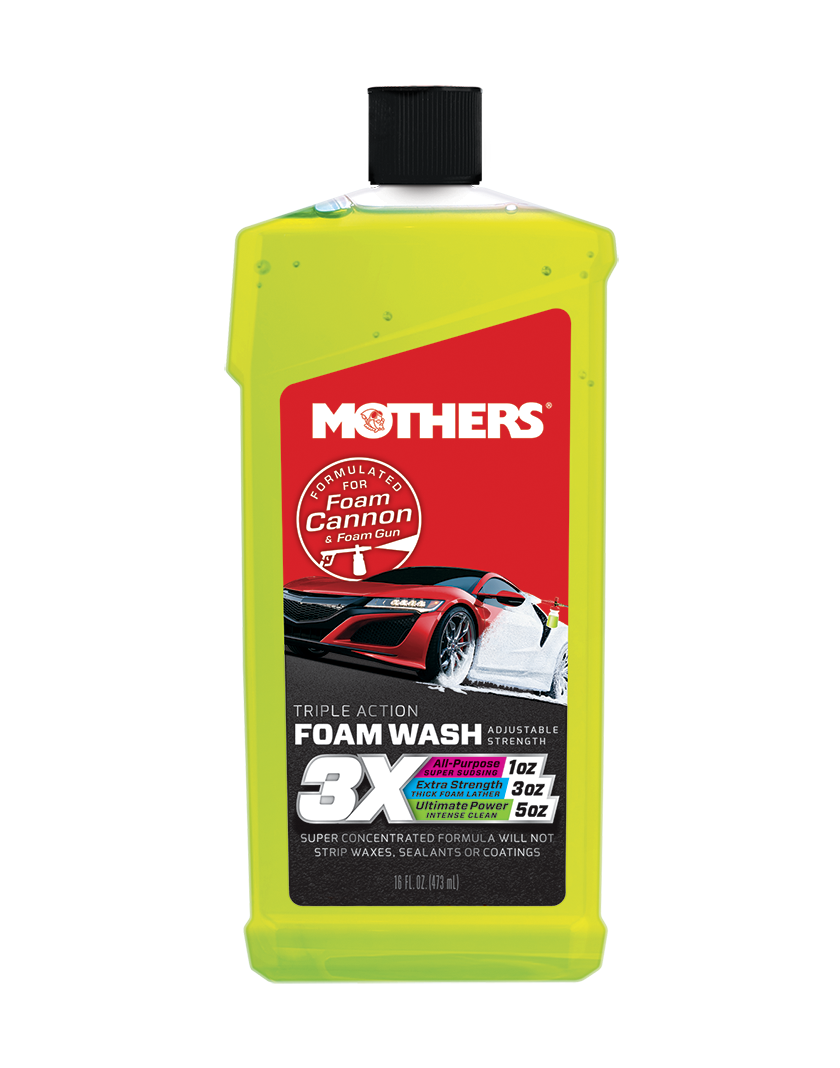 Mothers Triple Action Foam Wash 05616