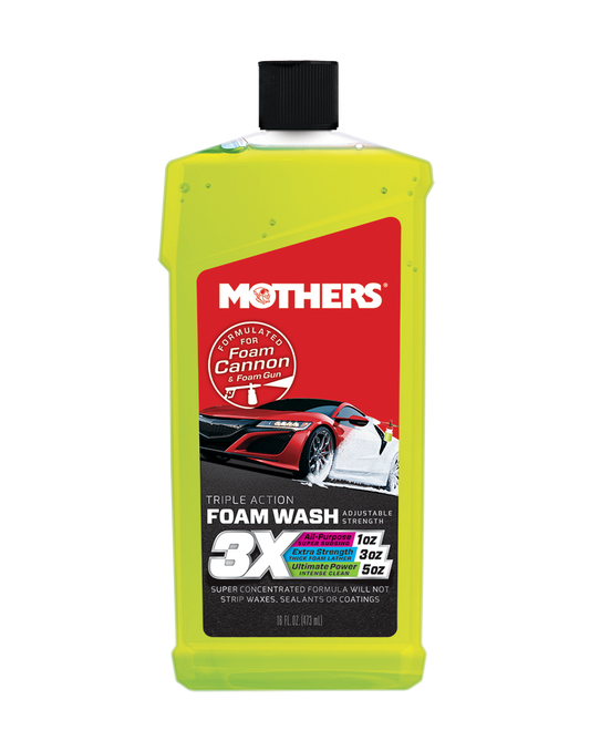 Mothers Triple Action Foam Wash 05616