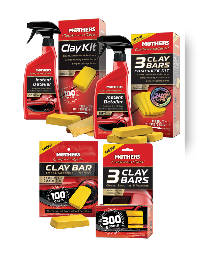 Mothers California Gold® Clay Bars 07244