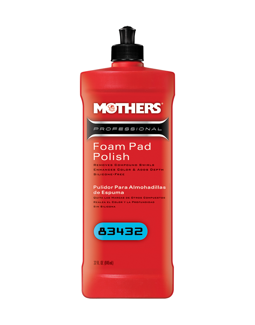 Mothers Professional Foam Pad Polish 83432